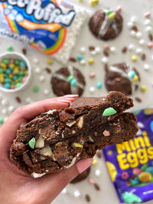 
                  
                    April 2024 Special: Mini Egg Rocky Road Cookie
                  
                